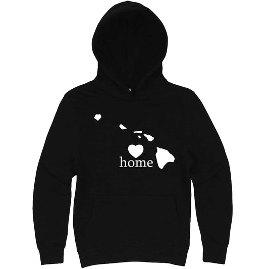  "Hawaii Home State Pride, Pink" hoodie, 3XL, Black