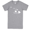  "Hawaii Home State Pride, Pink" men's t-shirt Heather-Grey