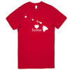  "Hawaii Home State Pride, Pink" men's t-shirt Red