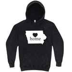  "Iowa Home State Pride" hoodie, 3XL, Vintage Black