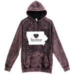  "Iowa Home State Pride" hoodie, 3XL, Vintage Cloud Black