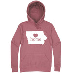  "Iowa Home State Pride" hoodie, 3XL, Mauve