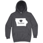  "Iowa Home State Pride" hoodie, 3XL, Storm