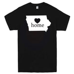  "Iowa Home State Pride" men's t-shirt Black