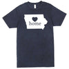  "Iowa Home State Pride" men's t-shirt Vintage Denim