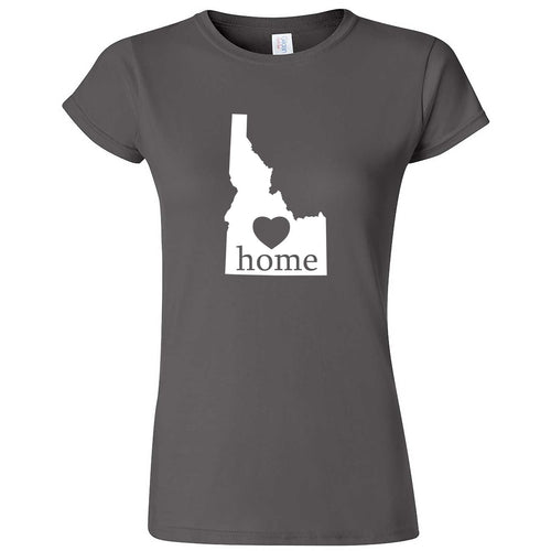  "Idaho Home State Pride" women's t-shirt Charcoal