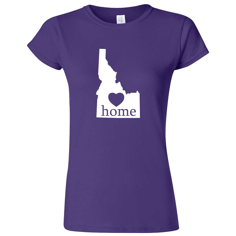 "Idaho Home State Pride" women's t-shirt Purple