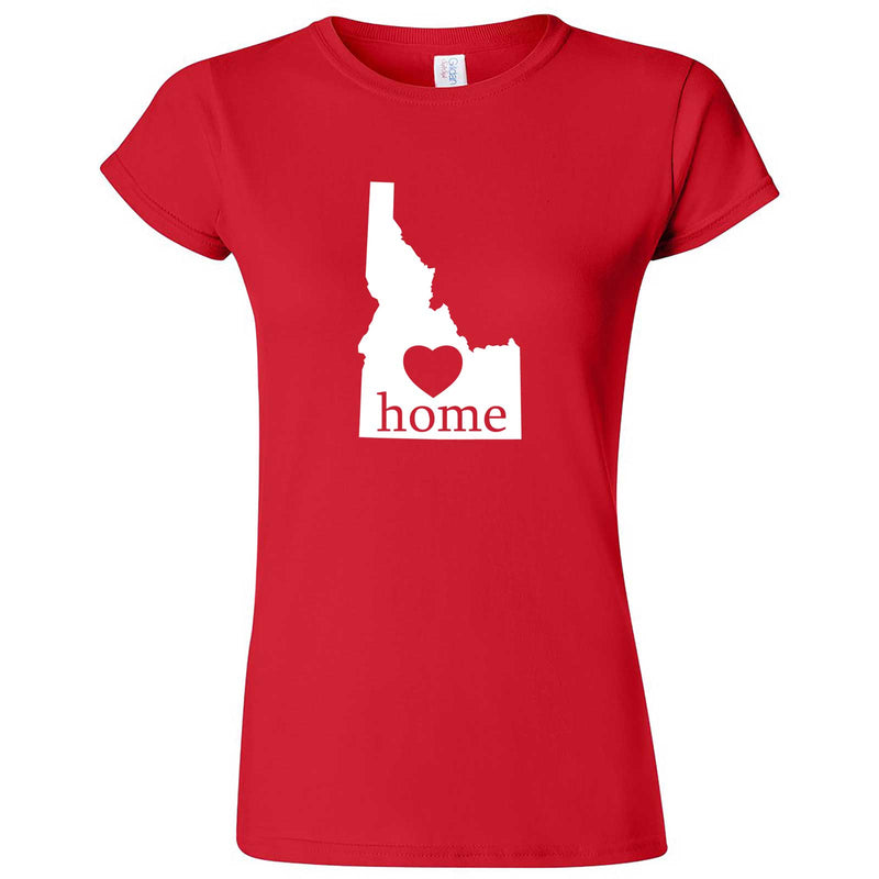  "Idaho Home State Pride" women's t-shirt Red