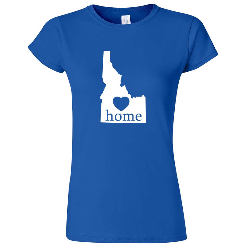  "Idaho Home State Pride" women's t-shirt Royal Blue