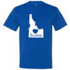  "Idaho Home State Pride" men's t-shirt Royal-Blue