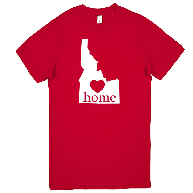  "Idaho Home State Pride" men's t-shirt Red