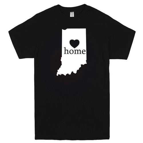  "Indiana Home State Pride, Pink" men's t-shirt Black