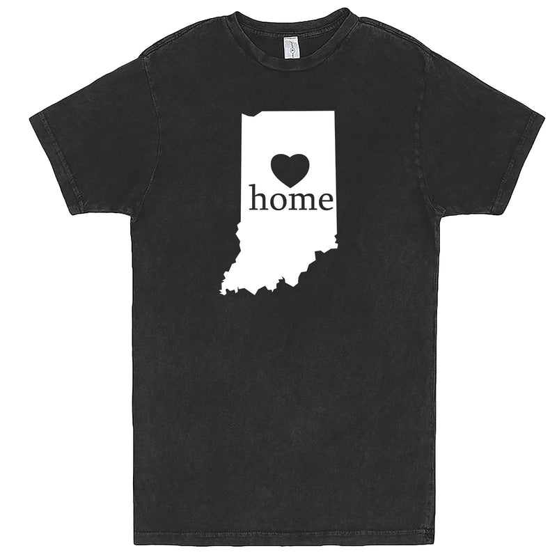  "Indiana Home State Pride, Pink" men's t-shirt Vintage Black