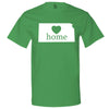  "Kansas Home State Pride, Pink" men's t-shirt Irish-Green