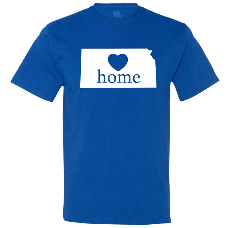  "Kansas Home State Pride, Pink" men's t-shirt Royal-Blue