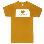  "Kansas Home State Pride, Pink" men's t-shirt Mustard