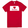  "Kansas Home State Pride, Pink" men's t-shirt Red