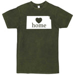  "Kansas Home State Pride, Pink" men's t-shirt Vintage Olive