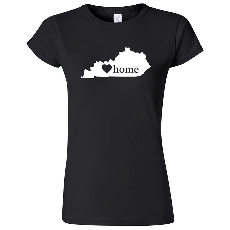  "Kentucky Home State Pride" women's t-shirt Black