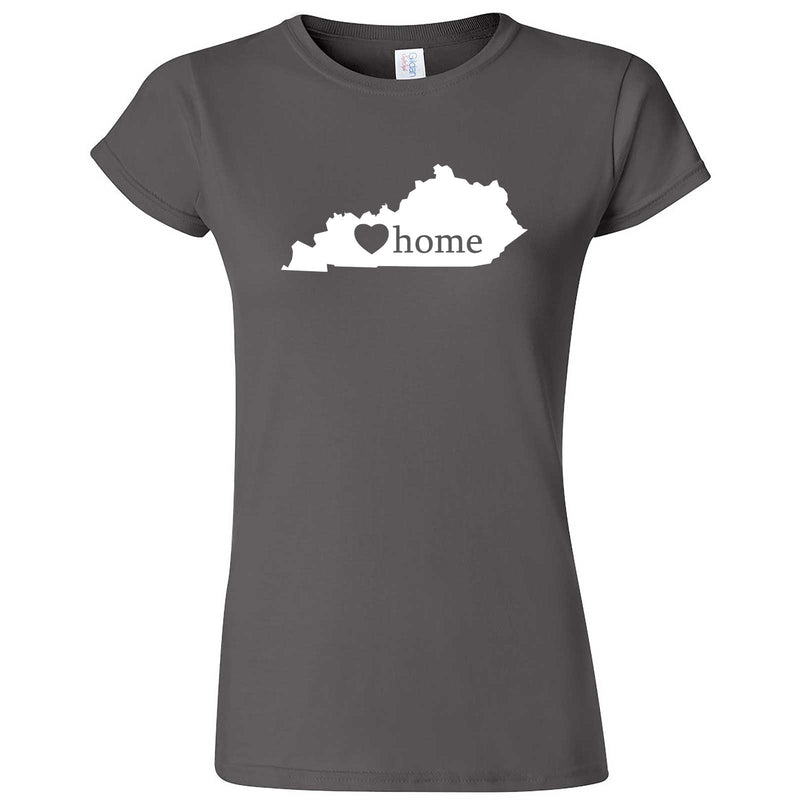  "Kentucky Home State Pride" women's t-shirt Charcoal