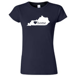  "Kentucky Home State Pride" women's t-shirt Navy Blue