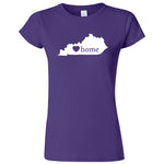  "Kentucky Home State Pride" women's t-shirt Purple