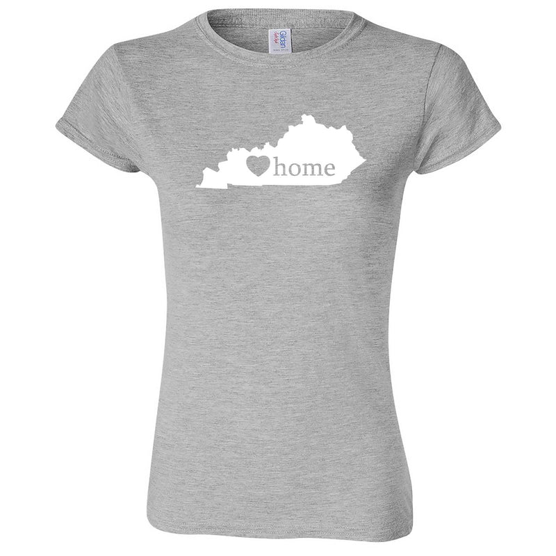  "Kentucky Home State Pride" women's t-shirt Sport Grey