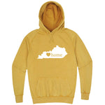  "Kentucky Home State Pride" hoodie, 3XL, Vintage Mustard