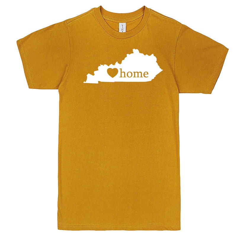  "Kentucky Home State Pride" men's t-shirt Mustard