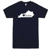  "Kentucky Home State Pride" men's t-shirt Navy-Blue