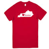  "Kentucky Home State Pride" men's t-shirt Red