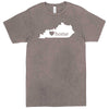  "Kentucky Home State Pride" men's t-shirt Vintage Zinc