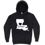  "Louisiana Home State Pride" hoodie, 3XL, Vintage Black