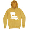  "Louisiana Home State Pride" hoodie, 3XL, Vintage Mustard