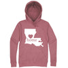  "Louisiana Home State Pride" hoodie, 3XL, Mauve