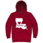  "Louisiana Home State Pride" hoodie, 3XL, Paprika