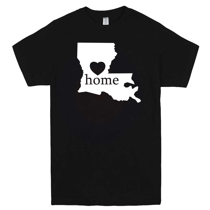  "Louisiana Home State Pride" men's t-shirt Black
