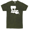  "Louisiana Home State Pride" men's t-shirt Vintage Olive