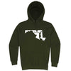  "Maryland Home State Pride" hoodie, 3XL, Army Green