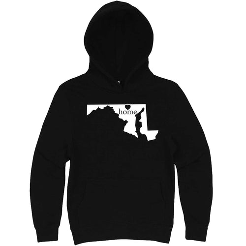  "Maryland Home State Pride" hoodie, 3XL, Black