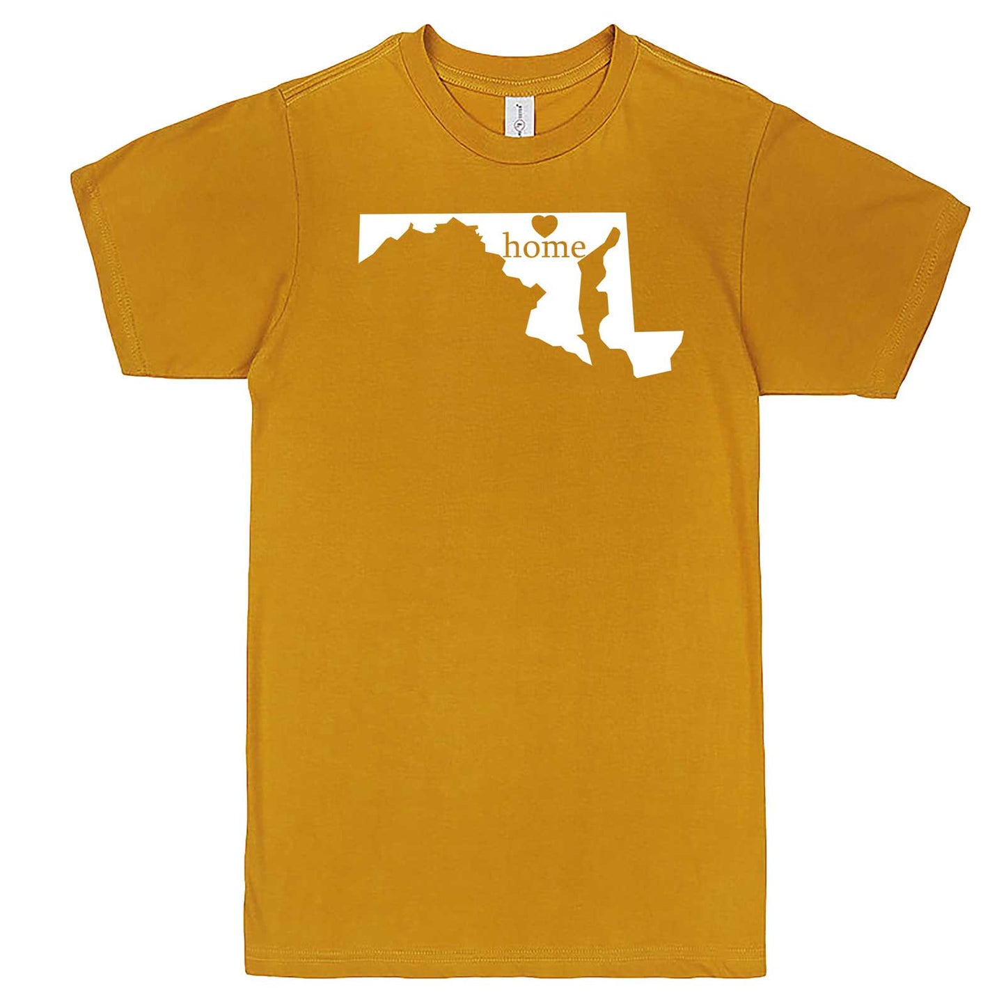  "Maryland Home State Pride" men's t-shirt Mustard