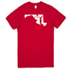  "Maryland Home State Pride" men's t-shirt Red