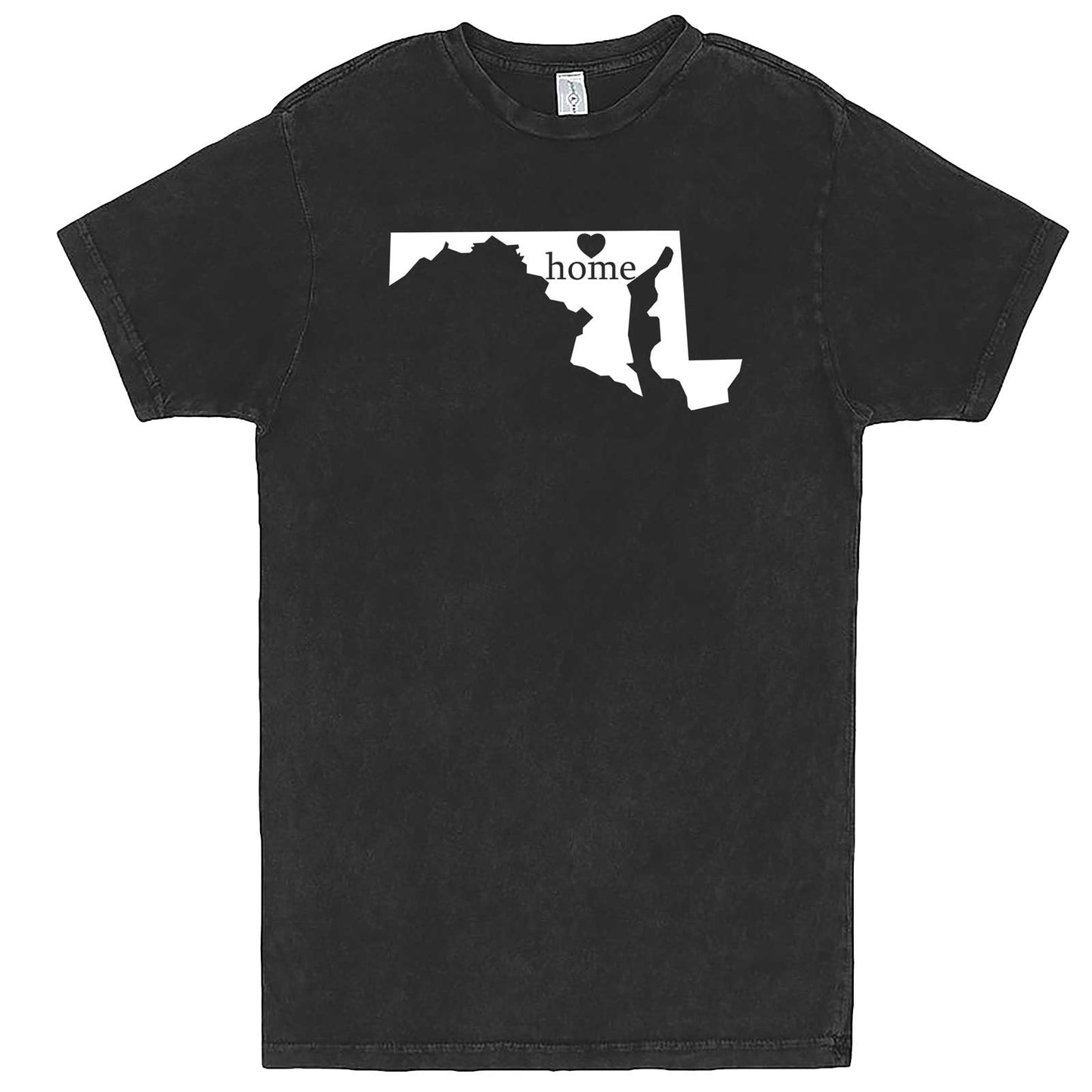  "Maryland Home State Pride" men's t-shirt Vintage Black