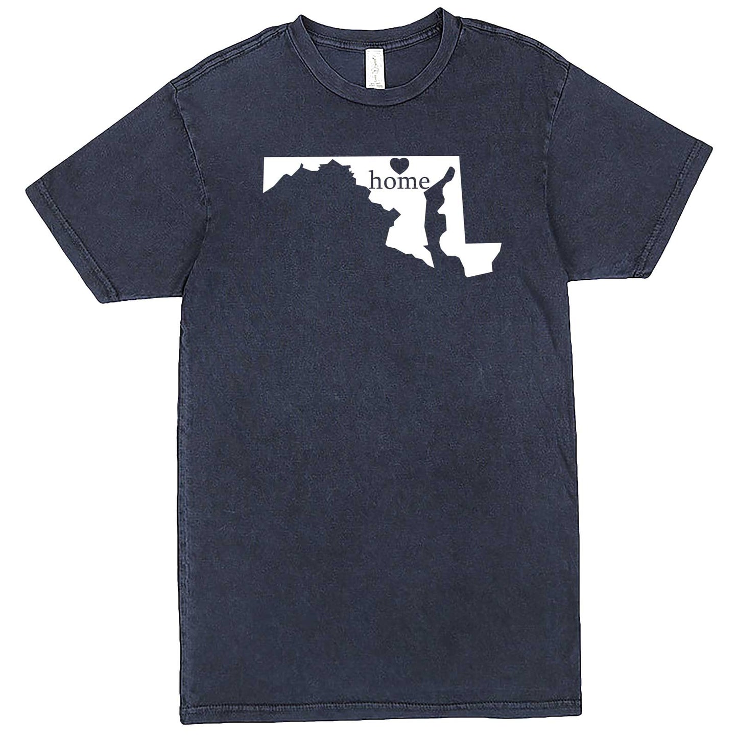  "Maryland Home State Pride" men's t-shirt Vintage Denim