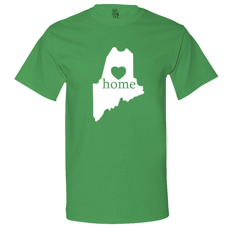 "Maine Home State Pride" men's t-shirt Irish-Green