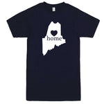  "Maine Home State Pride" men's t-shirt Navy-Blue