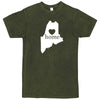  "Maine Home State Pride" men's t-shirt Vintage Olive