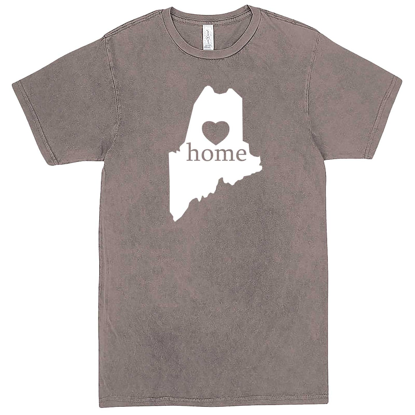  "Maine Home State Pride" men's t-shirt Vintage Zinc