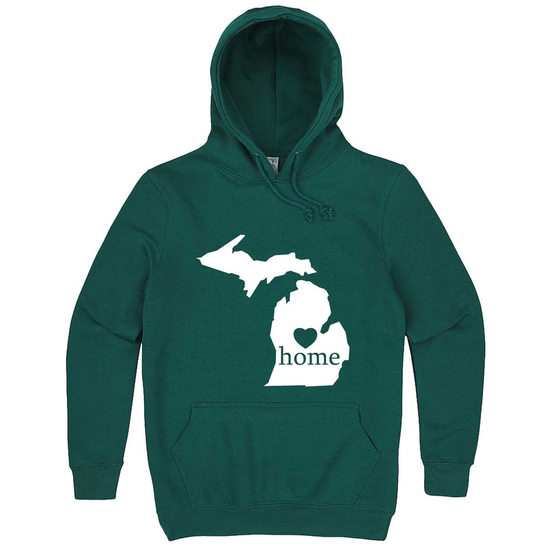  "Michigan Home State Pride" hoodie, 3XL, Teal