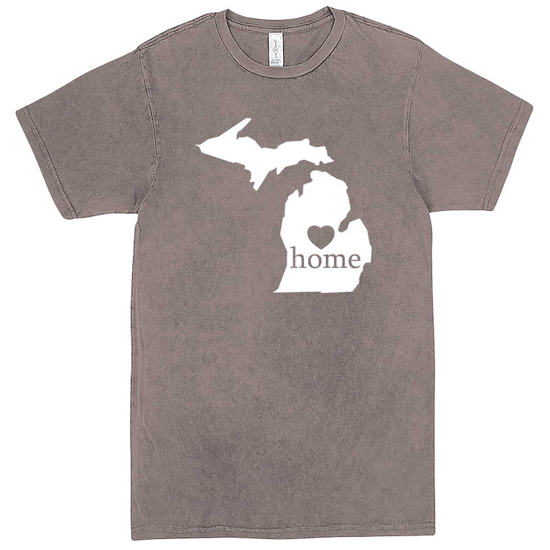  "Michigan Home State Pride" men's t-shirt Vintage Zinc